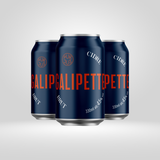 Galipette Brut Cidre | ABV4.5% ( 3 × 330ml)